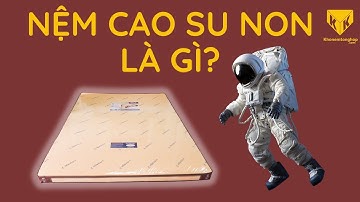 Nệm cao su non (memory foam) là gì? | Khonemtonghop.com
