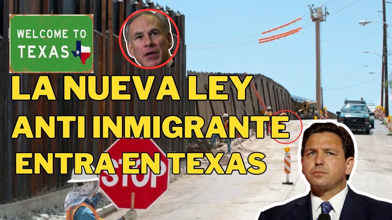 TEXAS Firma ley antiinmigrante Más R4sista! Migrante DESTROZADO tras la