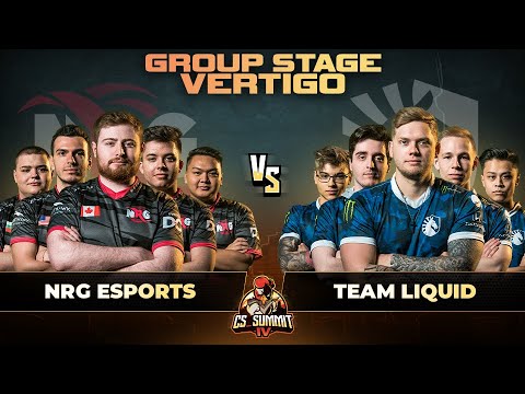 nrg esports - team liquid NRG vs Liquid, Map 2 Vertigo - cs_summit 4: Group Stage