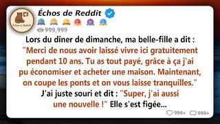 "Grâce à toi qui as tout payé, nous avons pu économiser et acheter notre propre logement. Maintenant