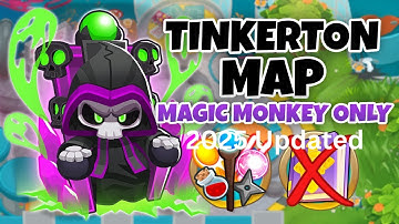 🧙 Bloons TD 6 | Tinkerton Magic Monkeys Only Guide | No MK | 2025 Updated 🎯