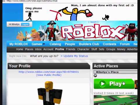 funny roblox profile status