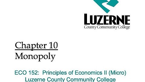 ECO 152 Chapter 10 PowerPoint Lecture - Part A