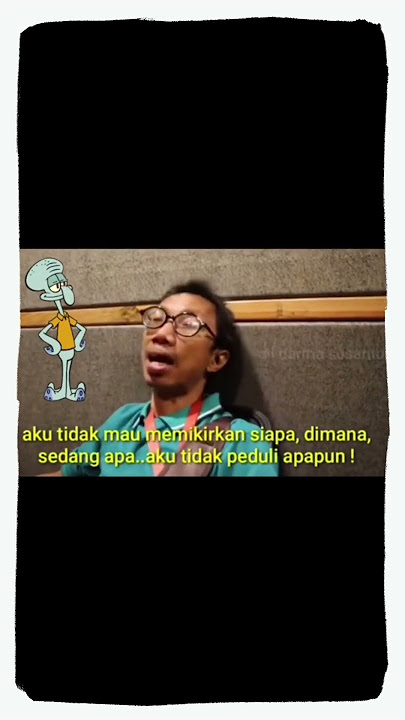 JADI INI PENGISI SUARA SQUIDWARD?! 🤣 #spongebob #voiceover #squidward