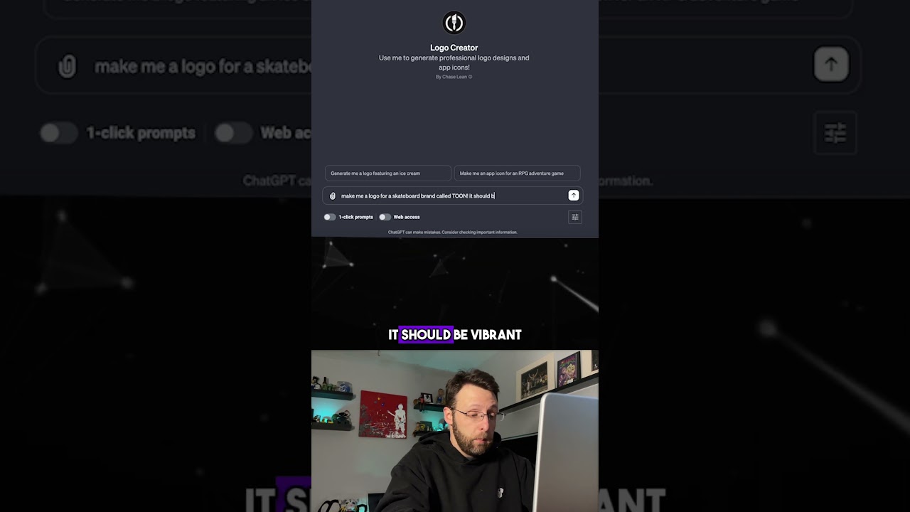 Create Stunning Logos in Seconds with ChatGPT! | Logo Creator Custom GPT