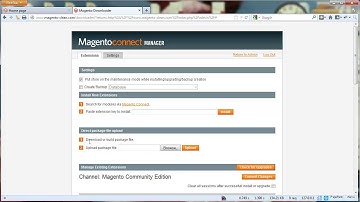Haltngo Extensions Package Installation via Admin Magento Connect Manager