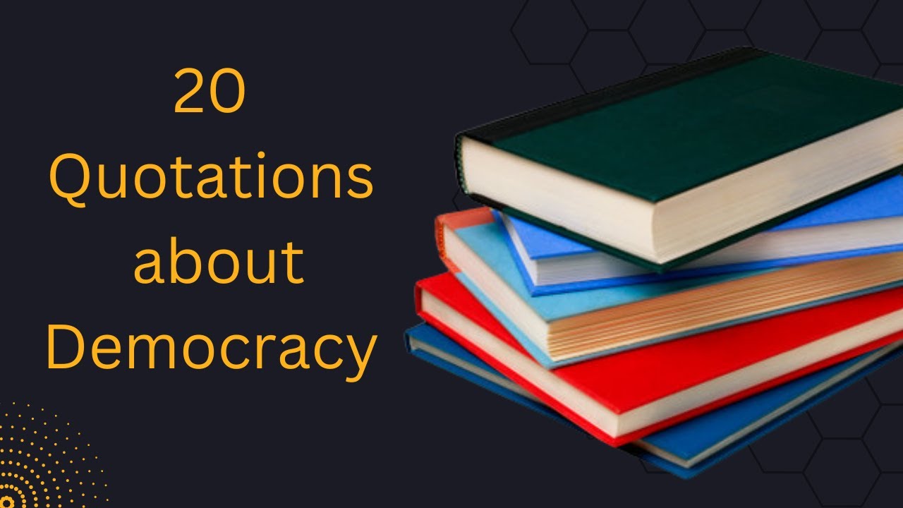essay democracy with quotations