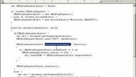 Fetching Text Data From the Browser - Ajax training 15