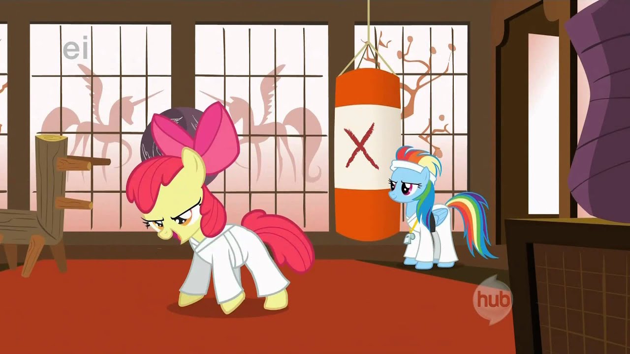 Apple Bloom Karate - YouTube