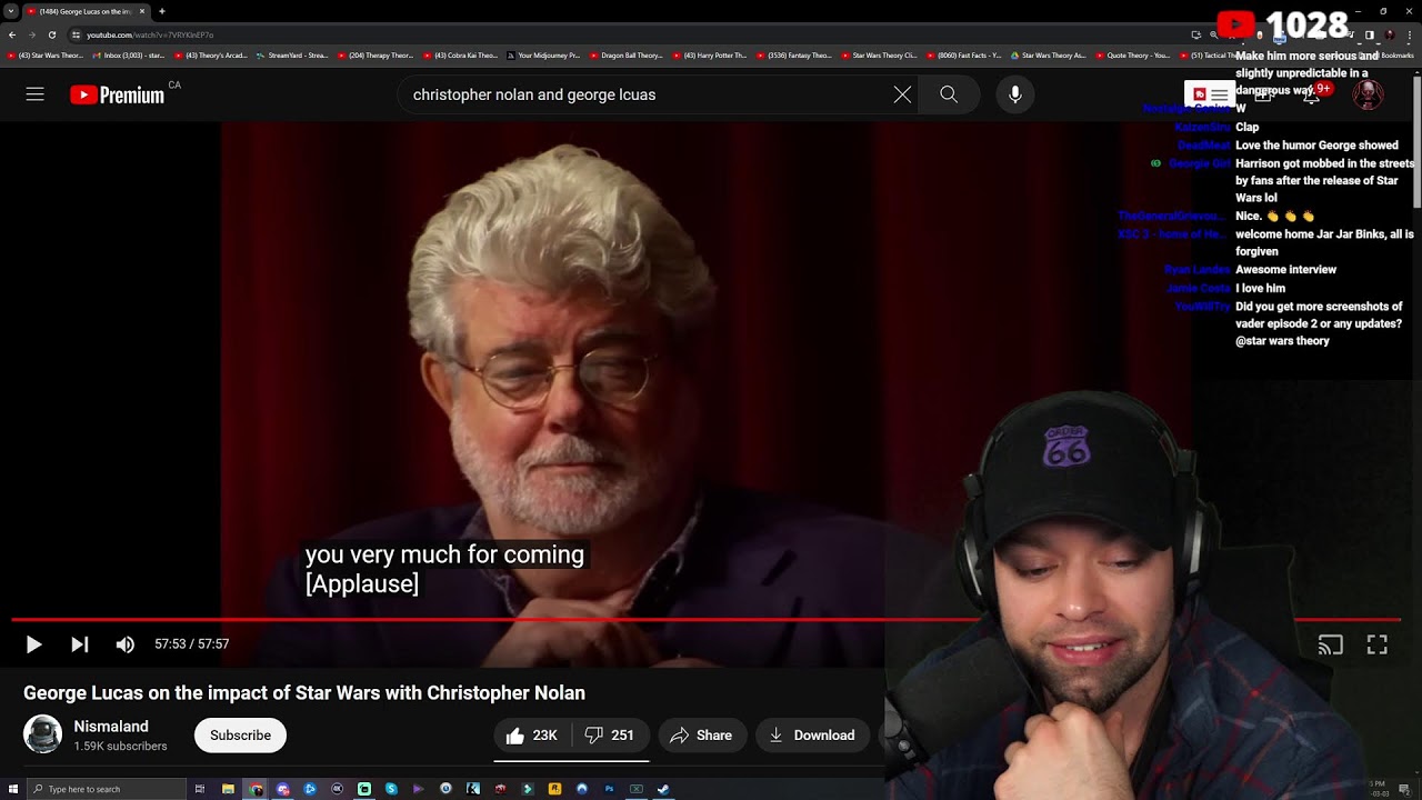 GEORGE LUCAS ON HOLLYWOOD – Reaction with Chat