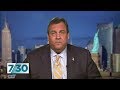 Donald Trump confidant Chris Christie interview on Michael Cohen’s testimony | 7.30