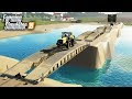 FS19- BRIDGE BUILDING- MAKING A 1/4 MILE LONG BRIDGE ACROSS THE LAKE