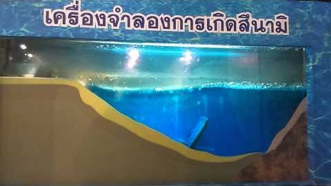 เครื่องจำลองการเกิดสึนามิ