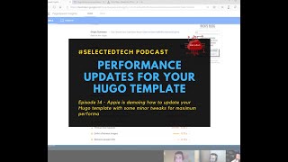 Webinar 14 - Performance in Hugo