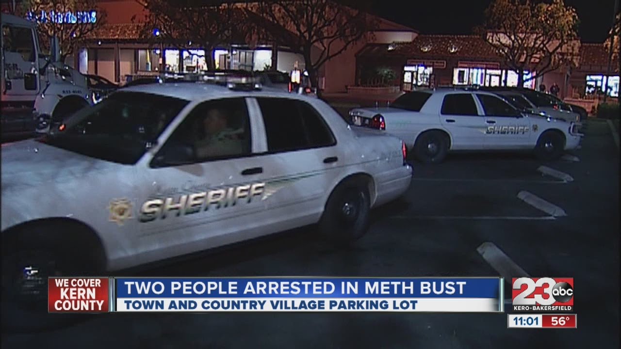 Two People Arrested in Big Meth Bust - YouTube