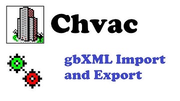 Elite Software Chvac Load Calculations - gbXML Import and Export