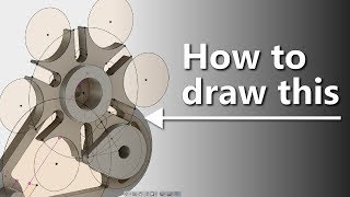 How to Draw a Geneva Mechanism in Fusion 360