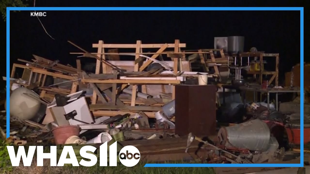 Severe storms leave path of destruction in multiple states - YouTube