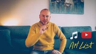 HOW to find MUSIC for YOUTUBE, CINEMATICS, TUTORIALS and PODCAST? ARTLIST