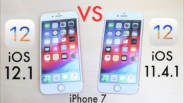 iPHONE 7: iOS 12.1 Vs iOS 11.4.1! (Should You Update?) (Review)