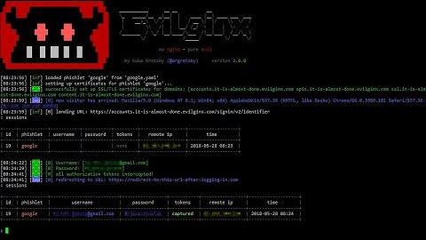 Evilginx Cookies Capture (Outlook cookies)