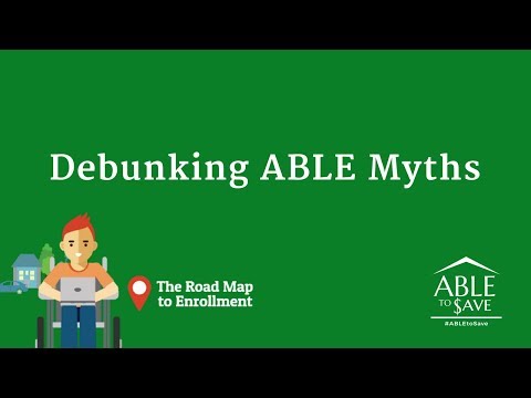 WEBINAR: #ABLEtoSave Series: Debunking ABLE Myths