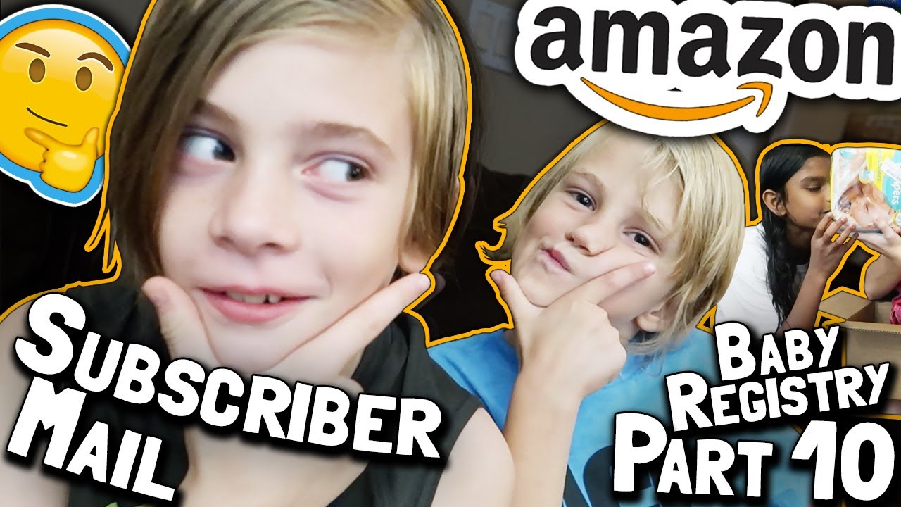 Amazon Baby Registry Items Haul, Part 10 // PO Box Subscriber Mail // Pregnancy Twins