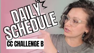 Classical Conversations Challenge B Daily Schedule