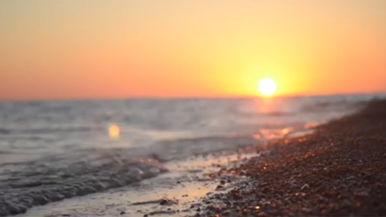 The Relaxing Sounds of Ocean Waves Washing Ashore this Beach Bring Inner Peace and Quiet
