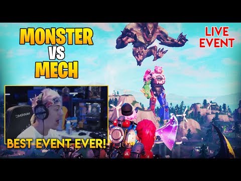 Video: Inilah Bagaimana Pertempuran Mecha Vs Monster Fortnite Dimainkan