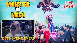 Ninja Reacts To Monster vs Mech Event!! screenshot 1