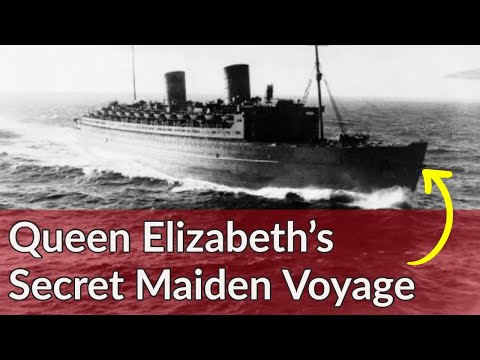 How the world's BIGGEST ship escaped World War II bombers in COMPLETE SECRECY! RMS. Queen Elizabeth Video Thumbnail