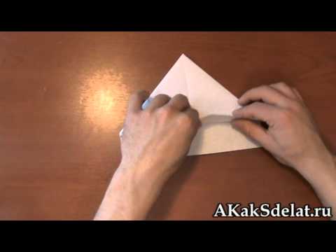 Шапка схема оригами