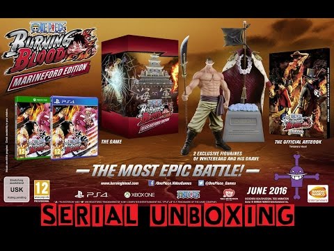 Serial Unboxing - One Piece Burning Blood Collector - PS4 - Francais