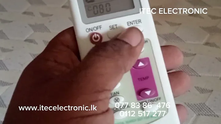 How to Program Universal A/C Remote