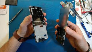 🔧 Sostituzione schermo lcd vetro Huawei P30 Lite. MAR-LX1M MAR-LX2J. Reemplazar pantalla P30 lite.