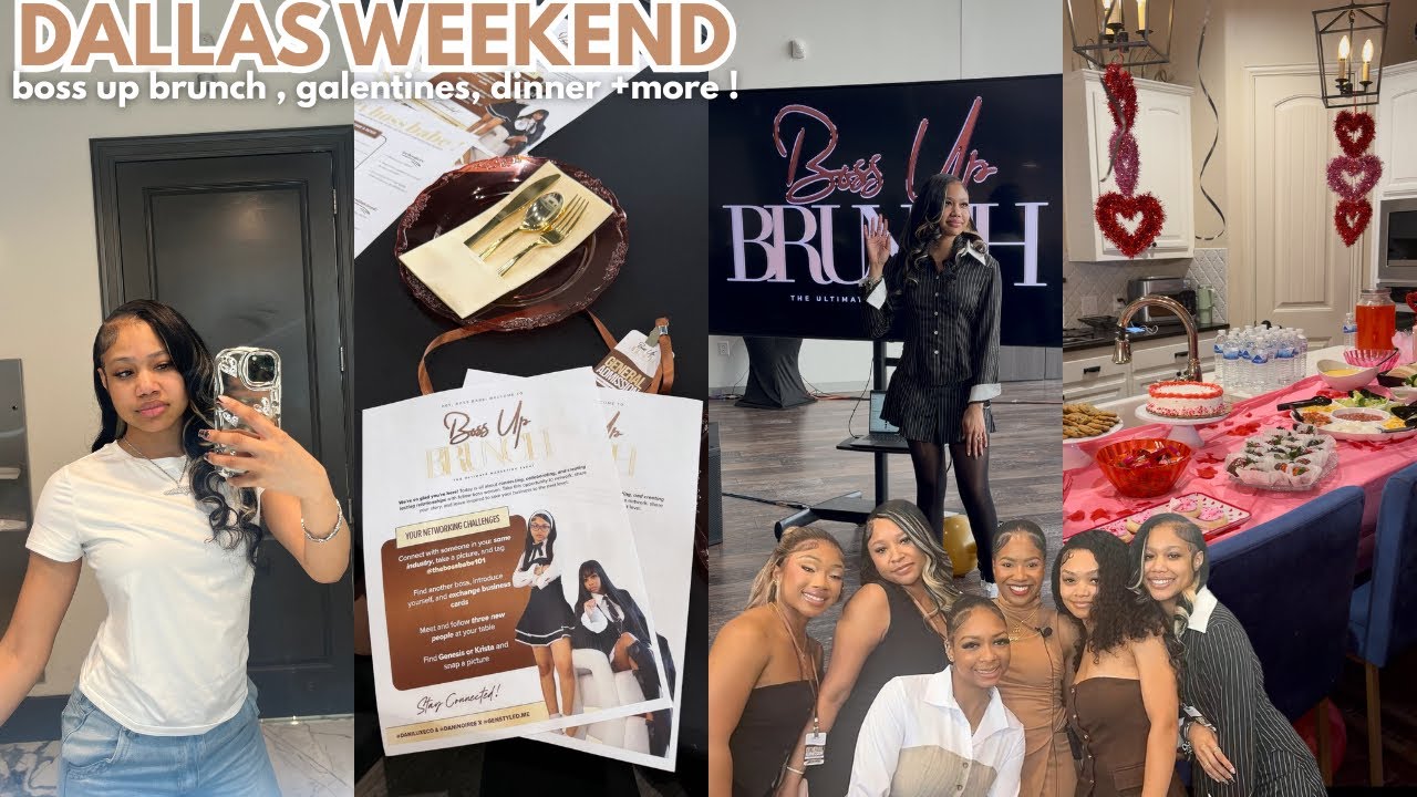Выходные в Далласе | Бранч для повышения мотивации, вечеринка в честь Дня святого Валентина, меро...