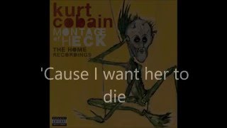 Kurt Cobain - She only lies (lyrics) chords