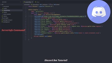 Server-info Command | Discord.js V12