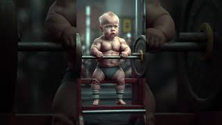 HOW LITTLE BODYBUILDERS LOOK LIKE  ?  ? shorts viral trending bodybuilder funny fitness gym