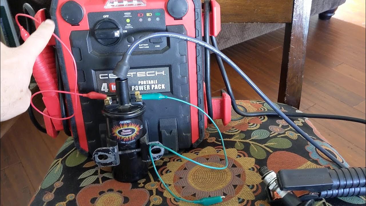 bench test ignition coil YouTube