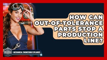 How Can Out-of-tolerance Parts Stop A Production Line? - Mechanical Engineering Explained
