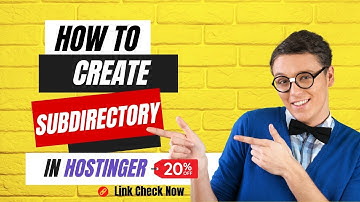How to Create Subdirectory in Hostinger 2024 | Step-by-Step Tutorial #hostinger #discountcodes