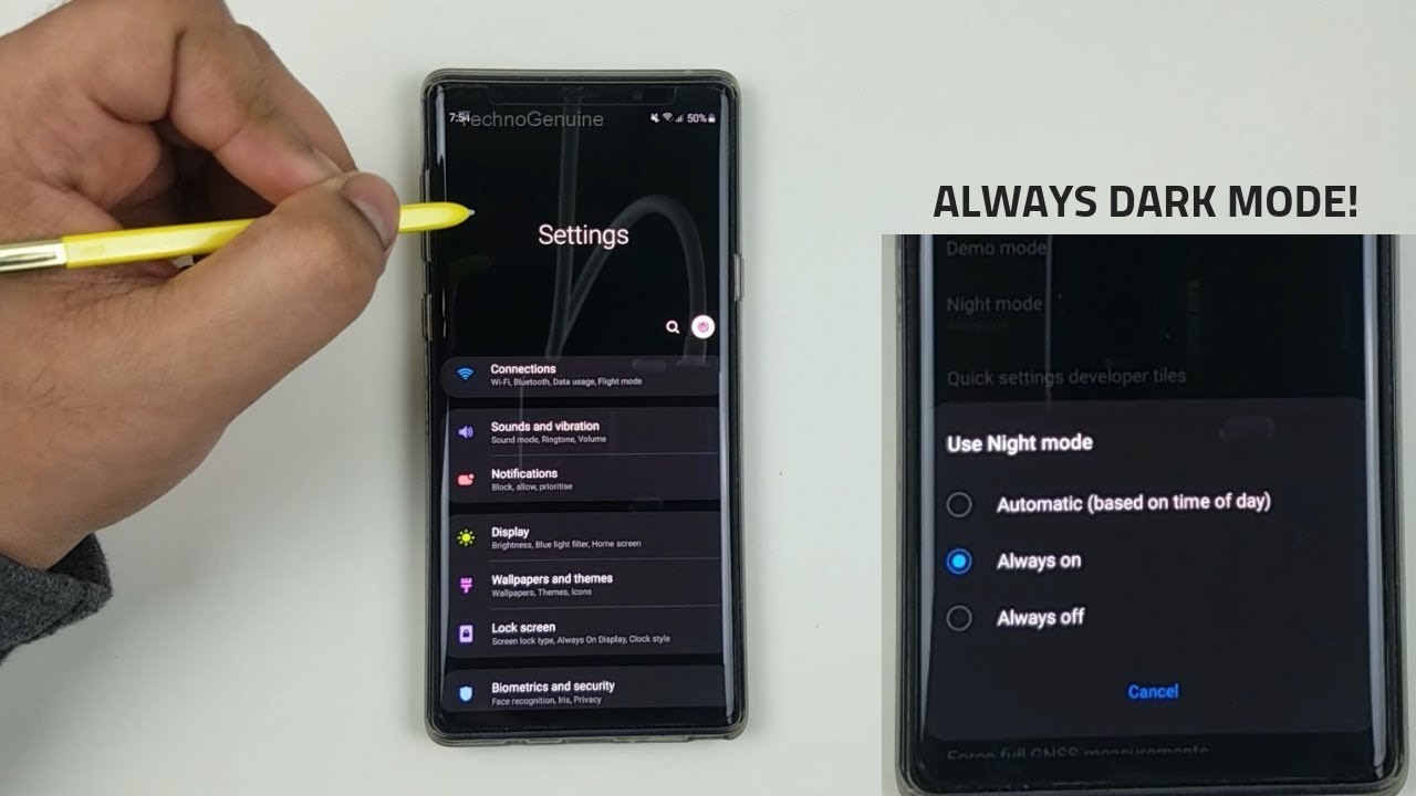How To Enable Dark Mode On Samsung Galaxy Phones