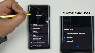 Enable One UI Dark Mode on Samsung Galaxy S9, S9+ and Note 9 screenshot 4