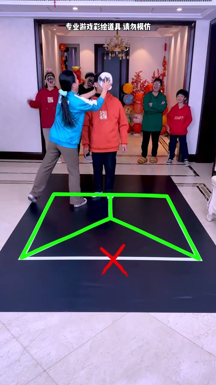One Stroke Pattern Challenge! Too Difficult, Can You Complete It?#Funnyfamily#Partygames#Shorts