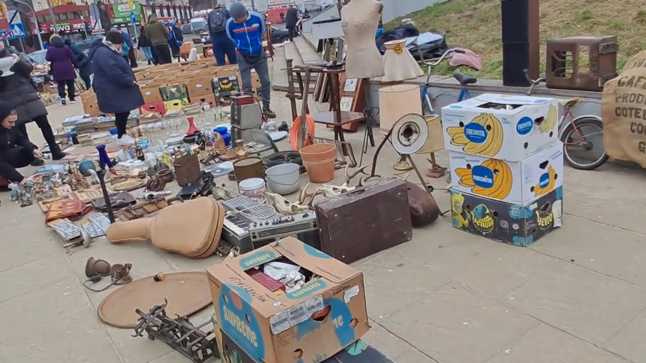 Targ Staroci. Giełda. Lublin. Polska. 