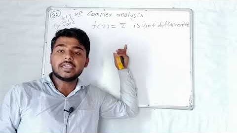 Complex Analysis|Complex Differentiation Theorem | Bsc 3rd Year Math | Bsc Bed 3rd Year