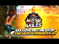 JOGUEI CONTRA O GRINGO AKILES E OLHA OQUE ACONTECEU 🔥😧 - SMITH FF