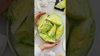 How To Wash And Cut Lettuce For Wedge Salad